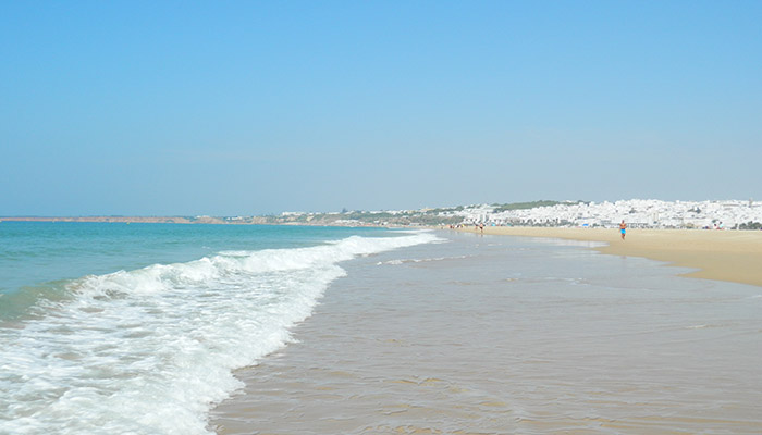 Falaises des Criques de Roche au coucher du soleil